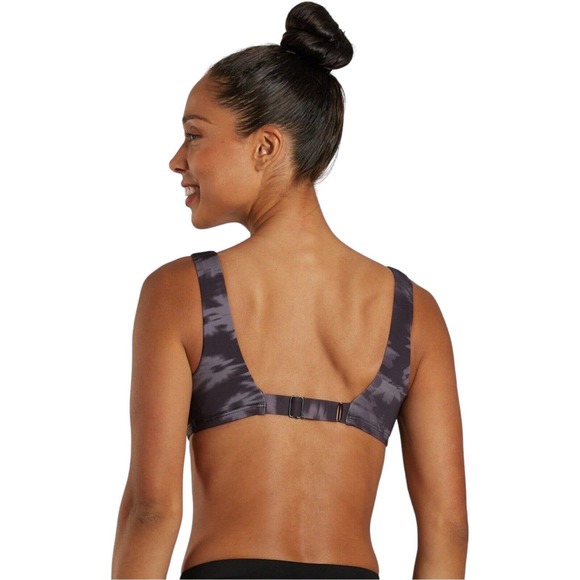 Nike Bra Women's Size XL Floral Fade Scoop Neck Bikini Top Swimming - Picture 3 of 5